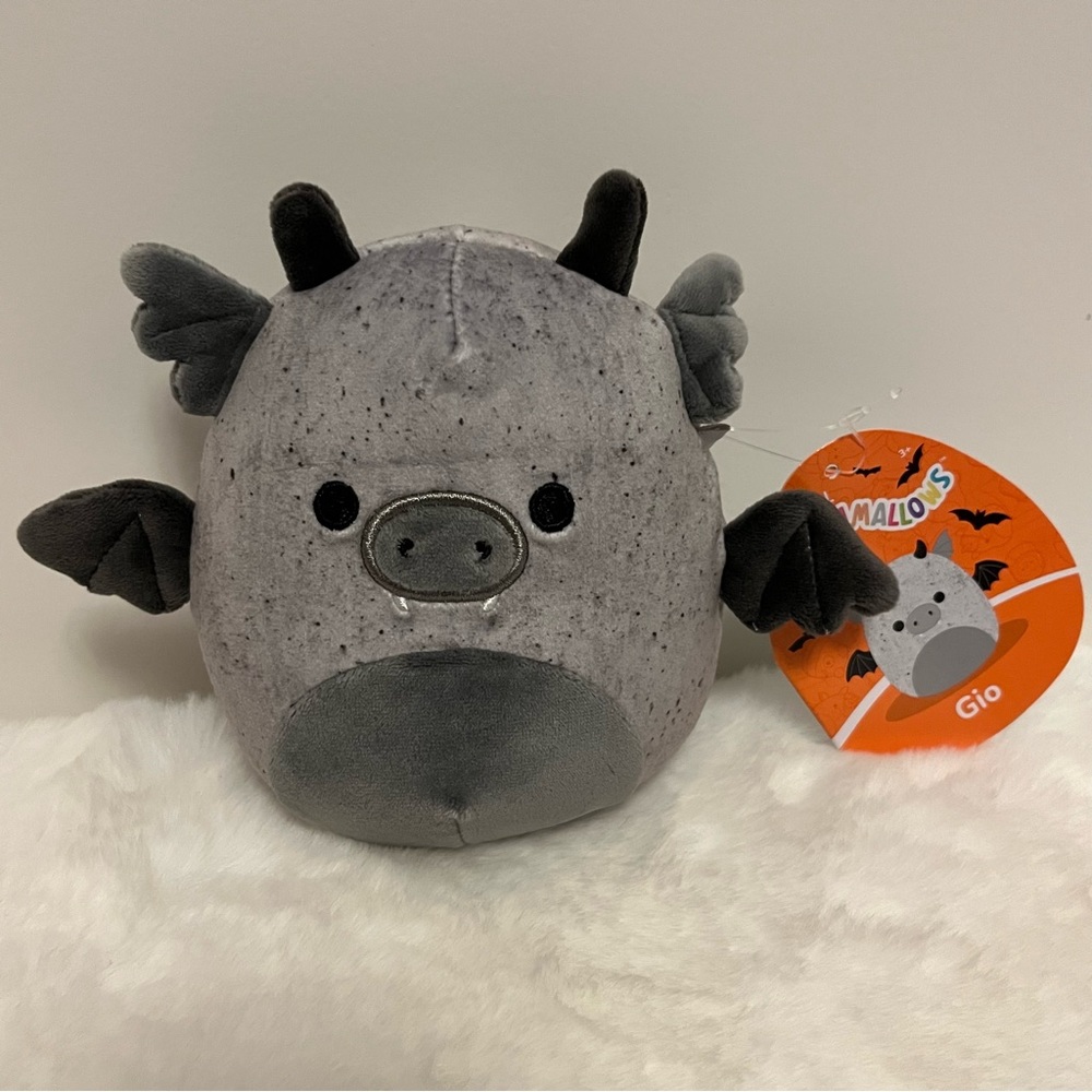 Squishmallow Gio Gargoyle, Halloween 🎃👻, 4.5” New
